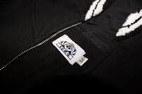 Image 4 of “Bloom” Full Zip Up Hoodie (Black)