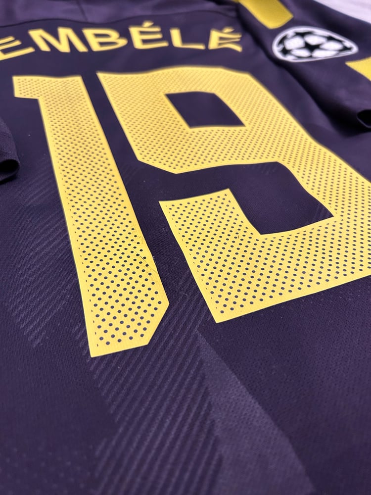 Image of Tottenham Hotspur “DEMBELE 19” 2017/18 Third Shirt + UCL patches (L)