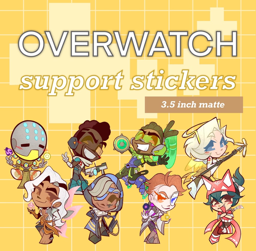 Image of OW Support Stickers 