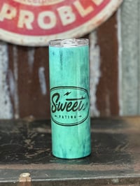 Image 2 of Turquoise Skinny Tumbler 