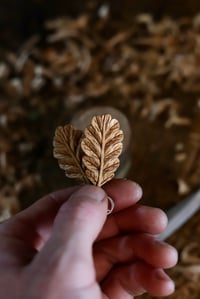 Image 3 of Oak leaf Earrings ~