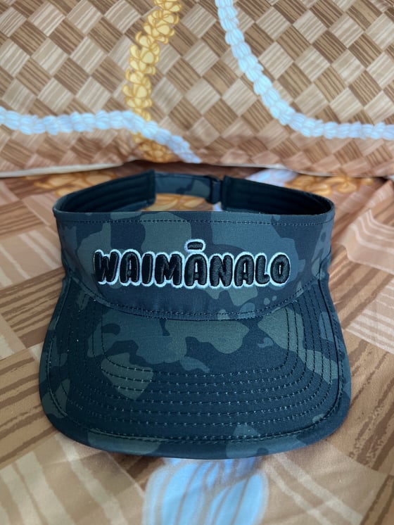 Image of WAIMĀNALO visor (blk/camo