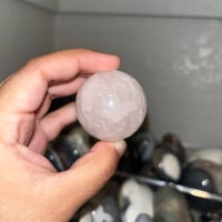 Image 2 of Rose Quartz Sphere