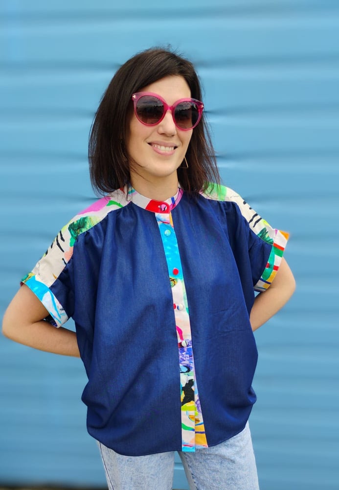 Image of Chemise Blue Jean 2