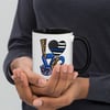 Love Police Officer Job, Mug with Color Inside