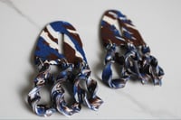 Image 1 of Cheyenne 2 (Navy Blue/Chocolate Brown/White)