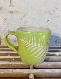 Image 1 of Fern Mug - Lime green