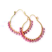 Image 2 of Ruby Swing Earrings