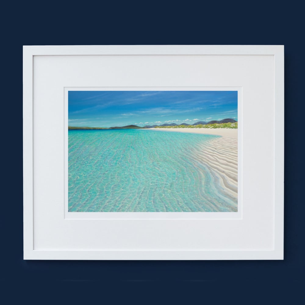 Image of Clachan sands ripples giclee print