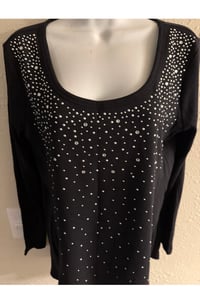 Image 4 of New Medium Bedazzled Style & Co Top #1016*10