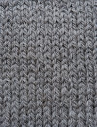 Image 5 of Harting Black ARAN Semi Worsted Spun Yarn - Light Grey 