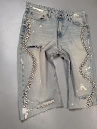 Image 3 of crystal wave Bermuda short 