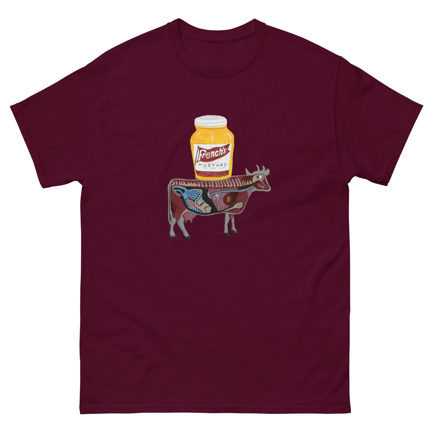 Image of MUSTARD COW T-SHIRT