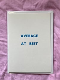 Average At Best card 