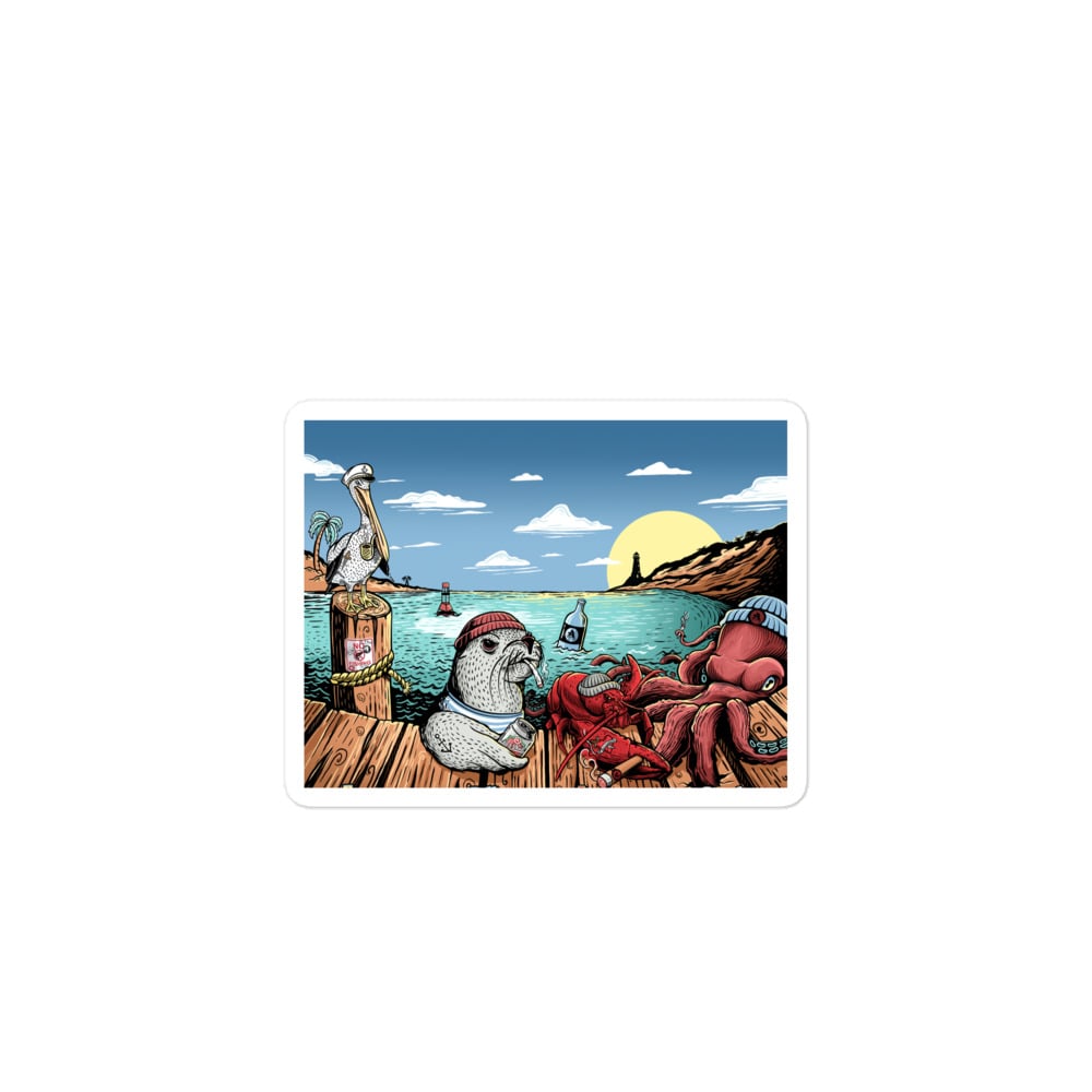 Dock Creatures stickers