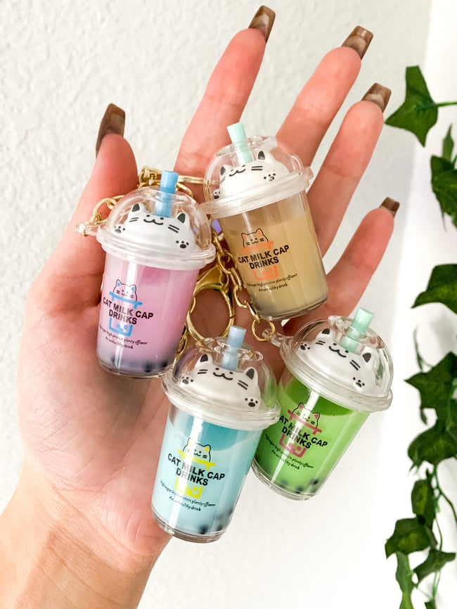 Kitten Boba ChiaChain