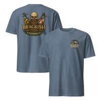 Image 2 of Bearded Shoreman - MD Nautical Brackish Wooder Logo - Gildan Softstyle 64000 (Unisex)