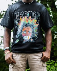 Image 2 of "Manic" Acid Wash Heavy Tee