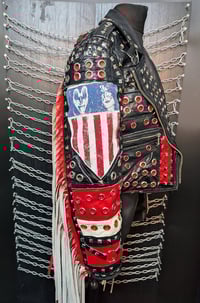Image 13 of KISS LOVE IT LOUD FRINGE JACKET 