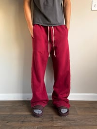 Image 3 of Rick Owens DRKSHDW Long Pusher Sweatpants - L