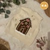3-4 years - gingerbread house sweater vest