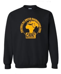 Image 1 of Cauhz™️ “573” Global Crewneck Sweatshirt Black