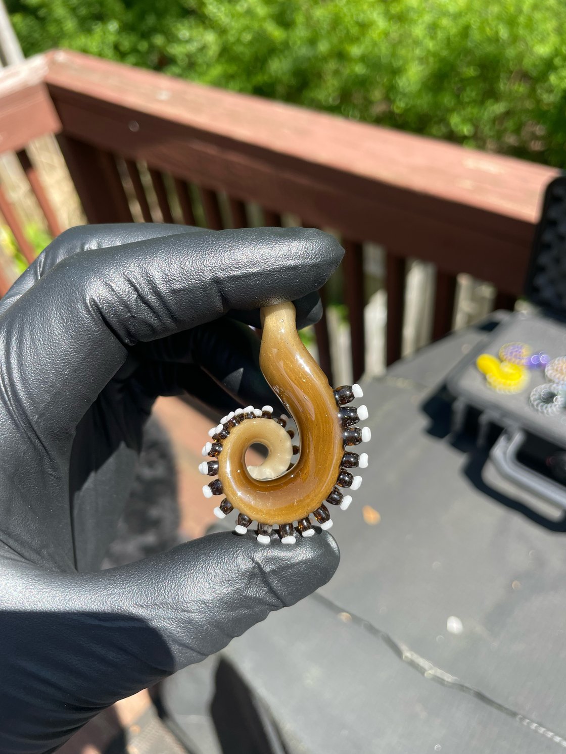 Image of Brown tentacle