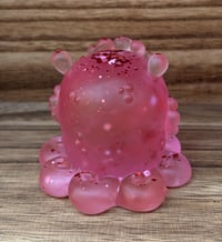 Image 3 of Bubbles the Dumbo Octopus - Frosty Pink Glitter