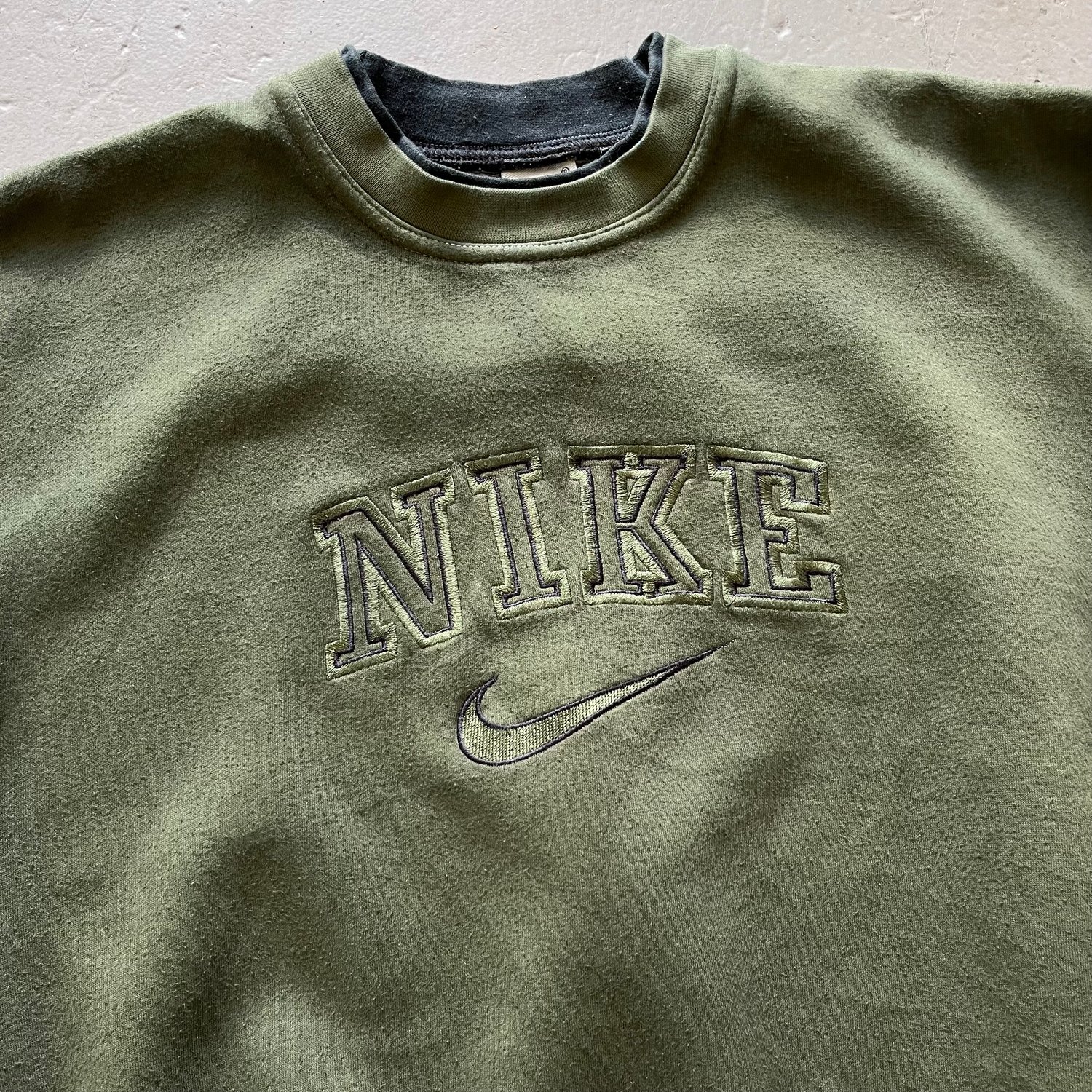 Image of Vintage 90s Nike spellout sweatshirt size large 