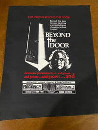 Beyond The Door Backpatch. Shipping Included