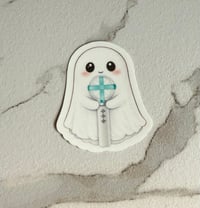 Image 1 of TXT 'Ghost Lightstick' Sticker
