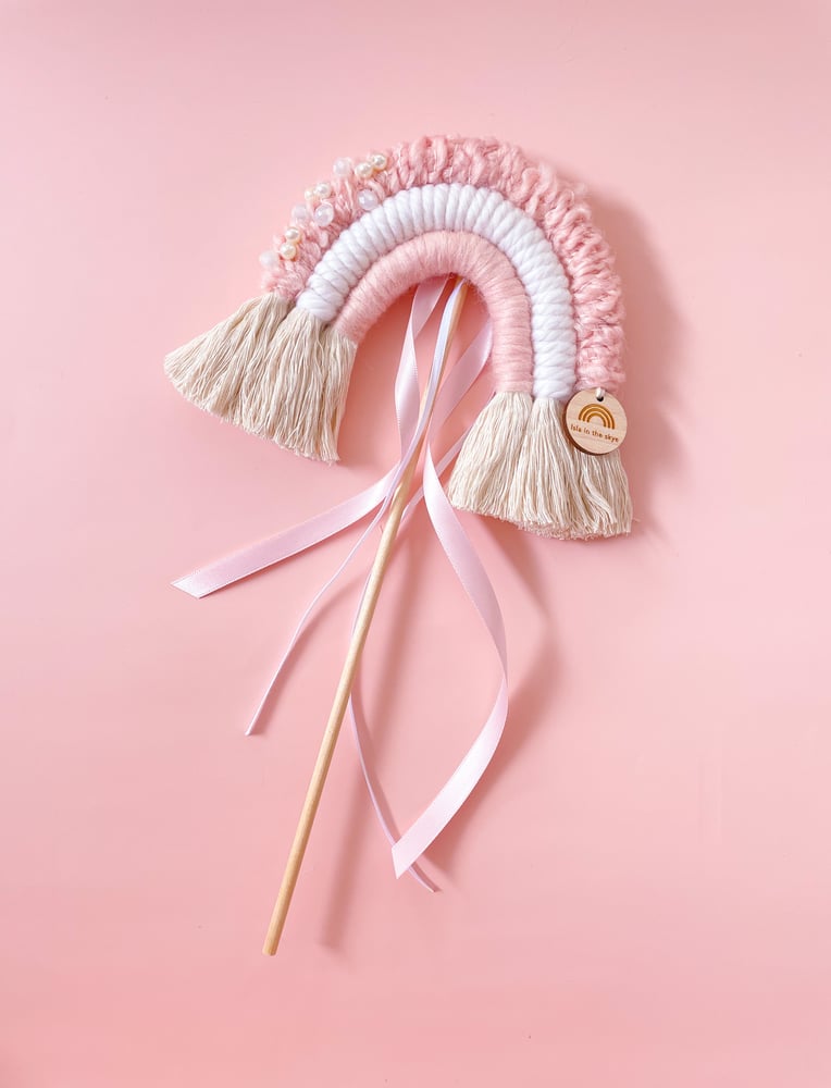 Image of Fairy Floss Rainbow Wand