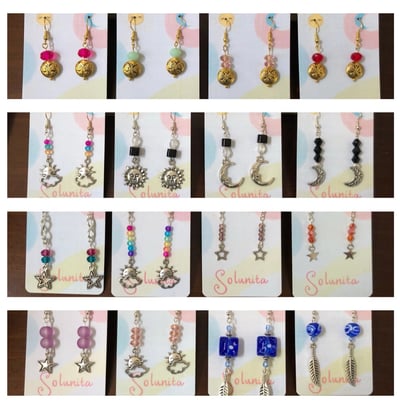 Image of Glass Beads and Charms
