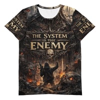 Image 1 of The System Is The Enemy T-Shirt