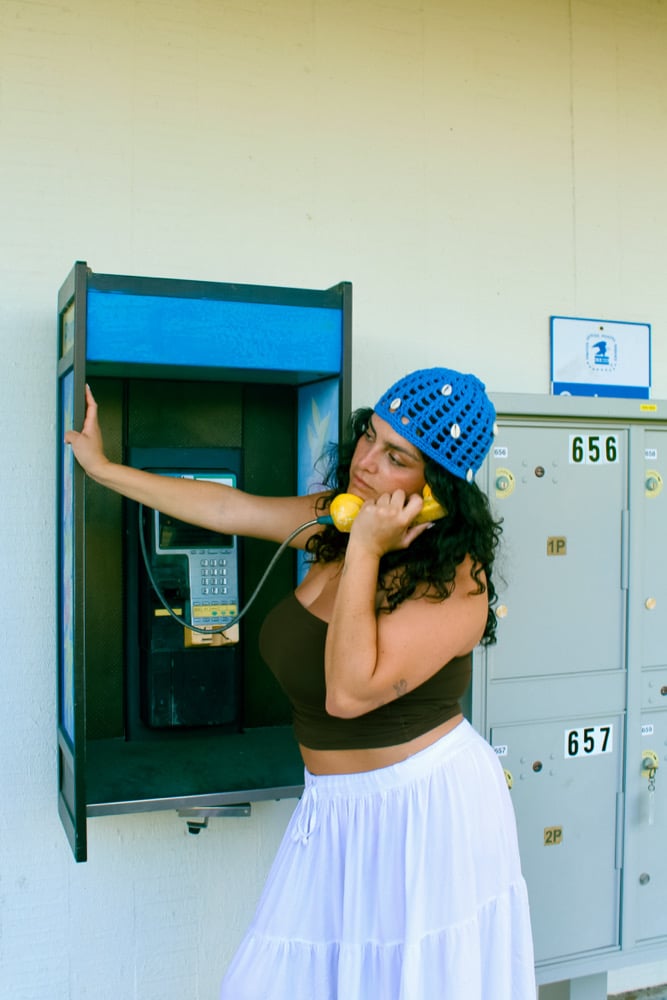 Image of Shell Crochet Beanie