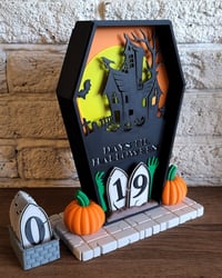 Image 2 of Light Up Halloween Countdown, 3D Printed with Built-in Timer 