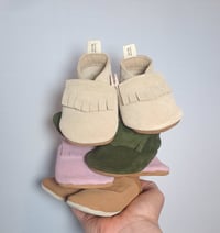 Image 2 of Moccasins - Moss