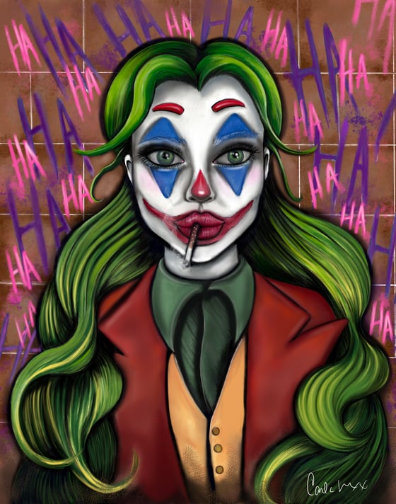 Image of JOKES ON YOU FINE ART PRINT