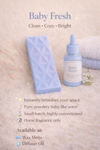 Baby Fresh  Melt & Diffuser Oil Set 