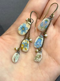 Image 4 of Pebble cascade earrings