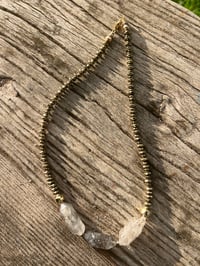 Image 10 of *new* TRIPLE T + PYRITE necklace