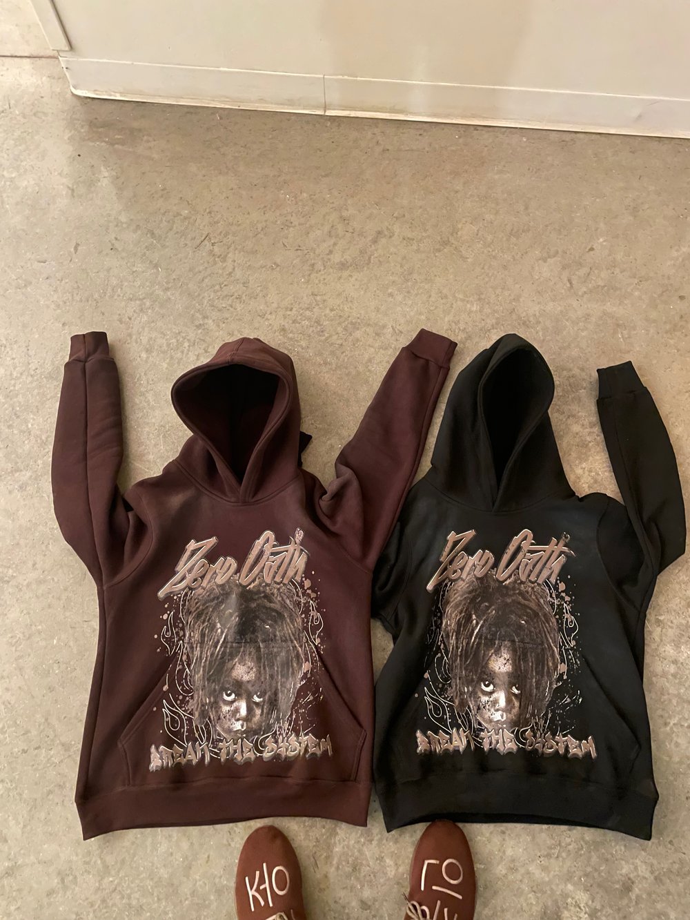 Break The System Hoodie (Brown)