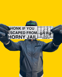 Horny Jail Bumper Sticker