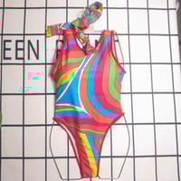 Image 5 of Color Block Swim