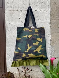 Image 4 of Bolsiña feita a man. RABUDA camuflaxe. EXTRAGRANDE! Deseño exclusivo!