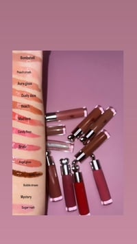 Image 2 of Glam by Aariah heart glosses 9ml 