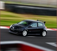 Image 2 of RENAULT CLIO MK3 Adjustable Track Car Aero Wing