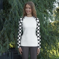 Image 1 of Women's Connection Sleeves Rash Guard