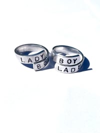 Image 1 of Lady Boy Boy Lady Ring 