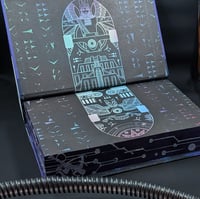 Image 3 of Snow Crash - Hand Stenciled Book